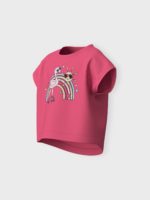 Name it Παιδική Μπλούζα για Κορίτσι Ροζ 13228148-Camellia-Rose - Image 3