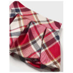 Mayoral Βρεφικό Σετ για Κορίτσι Λευκό-Κόκκινο Καρό 13-02995-063 - Image 5