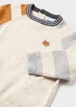 Mayoral Βρεφικό Πουλόβερ για Αγόρι Μπεζ 13-02322-072 - Image 3