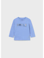 Mayoral Βρεφική Μπλούζα Μακό για Αγόρι Γαλάζιο 13-00108-019