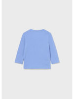 Mayoral Βρεφική Μπλούζα Μακό για Αγόρι Γαλάζιο 13-00108-019 - Image 3