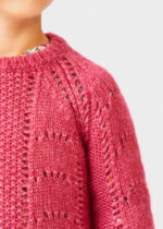 Abel & Lula Παιδικό Ζέρσεϊ διάτρητο για Κορίτσι Φούξια 12-05814-036 - Image 2