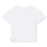 Billieblush Παιδική Μπλούζα Κοντομάνικη για Κορίτσι Λευκή Σταμπωτή U20072-10P - Image 2