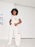 Name it Παιδική Μπλούζα για Κορίτσι Άσπρο 13228716-Jet-Stream - Image 3