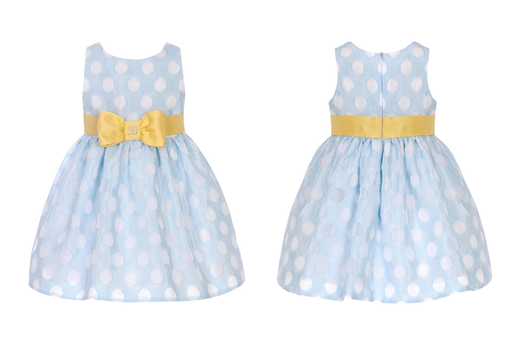 228 Balloon Chic Παιδικό Φόρεμα για Κορίτσι Μπλε 241F0228 - Image 1