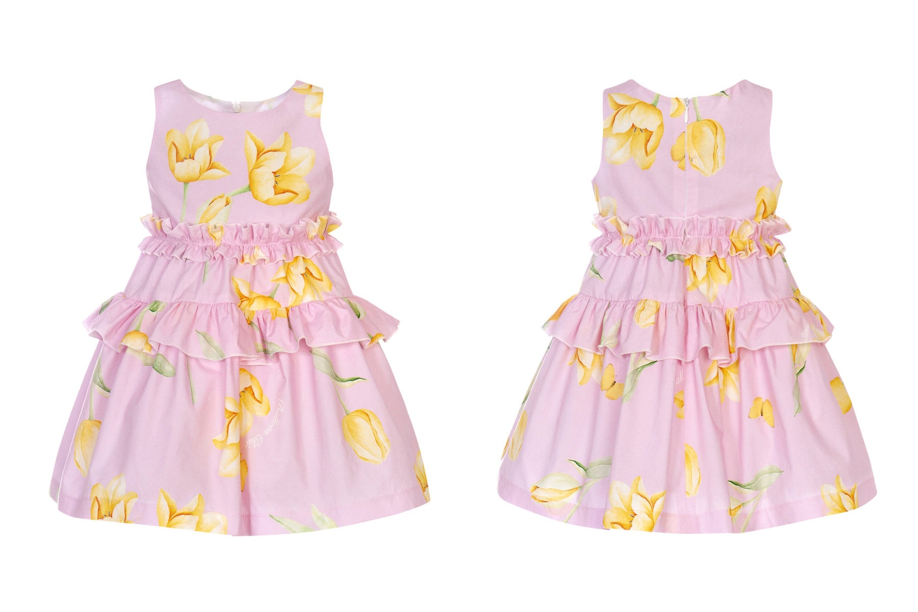 236 (1) Balloon Chic Παιδικό Φόρεμα για Κορίτσι Ροζ 241F0236 - Image 1