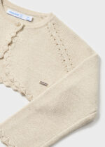Mayoral Παιδικό Μπολερό πλεκτό  για Κορίτσι Μπεζ 24-00306-051 - Image 4