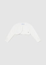 Mayoral Παιδικό Μπολερό πλεκτό  για Κορίτσι Λευκό 24-00306-052