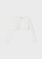 Mayoral Παιδικό Μπολερό πλεκτό  για Κορίτσι Εκρού 24-00320-052