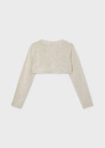 Mayoral Παιδικό Μπολερό πλεκτό  για Κορίτσι Μπεζ 24-00320-056 – Bild 2