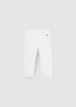 Mayoral Παιδικό Παντελόνι λοξότσεπο Καπαρτινέ  για Αγόρι Λευκό 24-00522-060 - Image 2