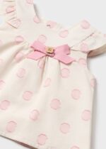 Mayoral Παιδικό Σετ Σορτσάκι πλεκτο για Κορίτσι Σομόν 24-01201-017 - Image 4