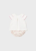 Mayoral Παιδικό Σετ Σορτς για Κορίτσι Μπεζ 24-01203-020 - Image 2