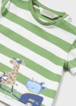 Mayoral Παιδικό Σετ Παντελόνι κοντό τζιν για Αγόρι Πράσινο 24-01209-039 - Image 3