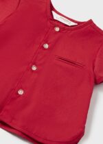 Mayoral Παιδικό Σετ Παντελόνι κοντό για Αγόρι Κόκκινο 24-01219-058 - Image 3