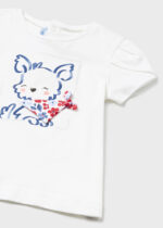 Mayoral Παιδικό Σετ Βερμούδα σταμπωτή για Κορίτσι Κόκκινο 24-01234-078 - Image 3