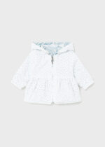 Mayoral Παιδικό Αντιανεμικό διπλης οψεως για Κορίτσι Κρεμ 24-01429-026 - Image 3