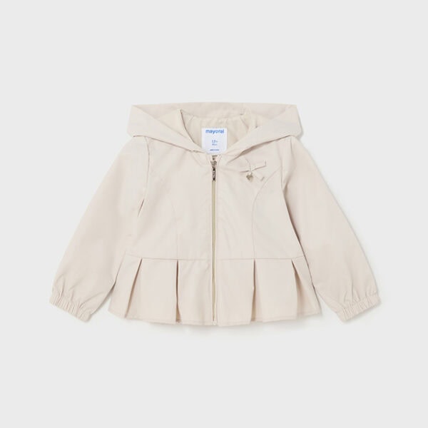 Mayoral Παιδικό Αντιανεμικό για Κορίτσι Μπεζ 24-01437-010