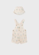 Mayoral Παιδικό Σετ Σαλοπέτα και Καπέλο για Αγόρι Πράσινο 24-01613-035 - Image 2