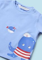 Mayoral Παιδικό Σετ μαγιο με Καπέλο για Αγόρι Μπλε 24-01620-055 - Image 3