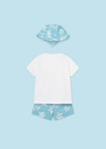 Mayoral Παιδικό Σετ μαγιο με Καπέλο για Αγόρι Μπλε 24-01620-057 - Image 3