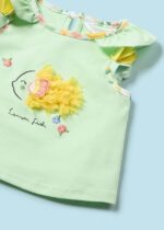 Mayoral Παιδικό Σετ μαγιο με Καπέλο για Κορίτσι Πράσινο 24-01633-073 - Image 3