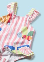 Mayoral Παιδικό Μαγιο με Καπέλο για Κορίτσι Σομόν 24-01793-021 - Image 3