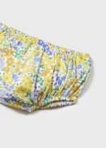 Mayoral Παιδικό Φόρεμα σφηκοφωλια  για Κορίτσι Κίτρινο 24-01808-010 - Image 4