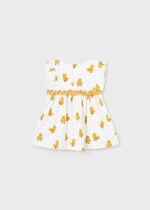 Mayoral Παιδικό Φόρεμα μακό για Κορίτσι Κίτρινο 24-01810-038 - Image 3