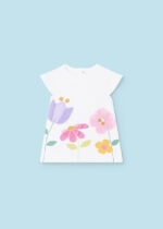 Mayoral Παιδικό Φόρεμα μακό για Κορίτσι Λευκό 24-01811-015