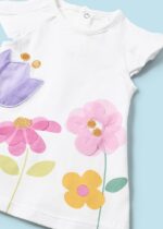 Mayoral Παιδικό Φόρεμα μακό για Κορίτσι Λευκό 24-01811-015 - Image 3