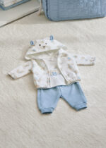 Mayoral Παιδική Φόρμα 3 τεμάχια μπλουζακι για Αγόρι Μπλε 24-01816-021