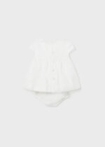 Mayoral Παιδικό Φόρεμα αμπιγε για Κορίτσι Κρεμ 24-01821-023 - Image 2