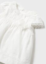 Mayoral Παιδικό Φόρεμα αμπιγε για Κορίτσι Κρεμ 24-01821-023 - Image 3