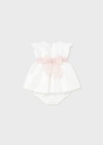 Mayoral Παιδικό Φόρεμα μικαδο για Κορίτσι Κρεμ 24-01823-023 - Image 3