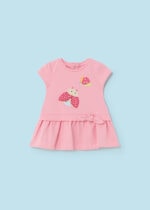Mayoral Παιδικό Φόρεμα μακό για Κορίτσι Σομόν 24-01832-044