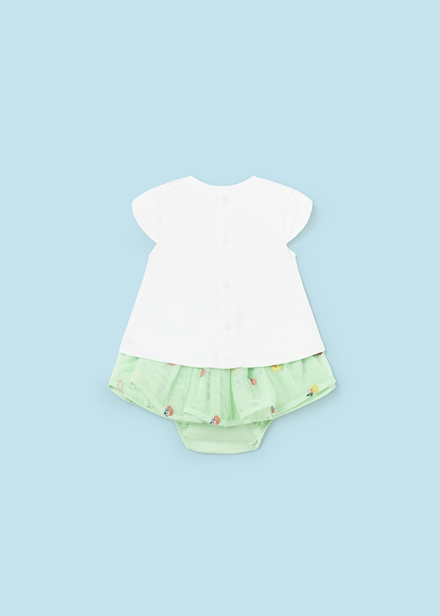 24-01838-048-L-5 Mayoral Παιδικό Σετ Φούστα τούλι για Κορίτσι Πράσινο 24-01838-048 - Image 2