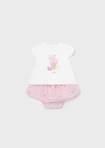 Mayoral Παιδικό Σετ Φούστα τούλι για Κορίτσι Ροζ 24-01838-049