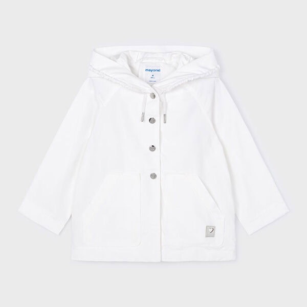 Mayoral Παιδικό Αντιανεμικό για Κορίτσι Λευκό 24-03479-060