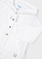 Mayoral Παιδικό Αντιανεμικό για Κορίτσι Λευκό 24-03479-060 - Image 3