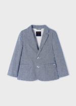 Mayoral Παιδικό Σακάκι λινό κουστουμιού για Αγόρι Μπλε 24-03486-078 - Image 2
