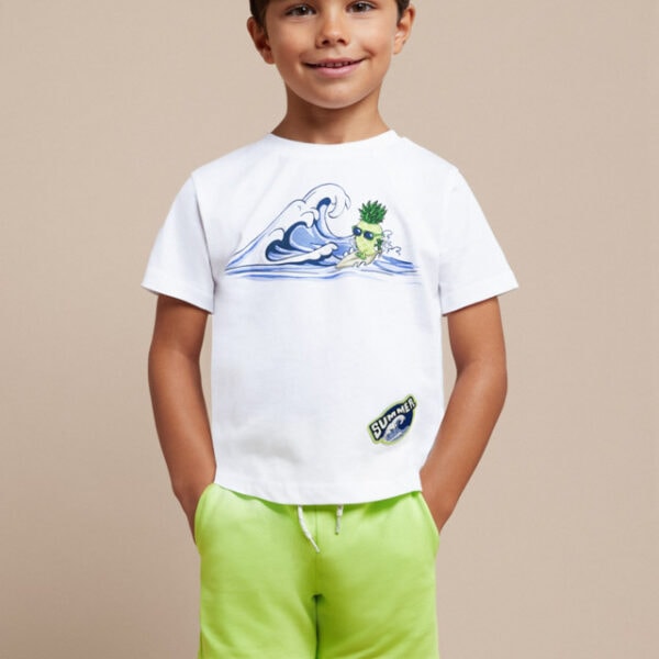 Mayoral Παιδικό Σετ Μακό  για Αγόρι Πράσινο 24-03610-037