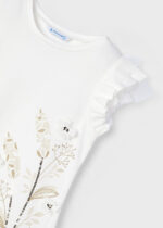 Mayoral Παιδικό Σετ Κολάν 3d συνδυασμενο  για Κορίτσι Μπεζ 24-03707-037 - Image 4