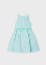 Mayoral Παιδικό Φόρεμα Ζώνη λουλούδια για Κορίτσι Μωβ 24-03959-016 - Image 2