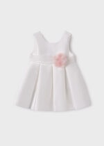 Abel & Lula Παιδικό Φόρεμα Μικάδο λουλούδια για Κορίτσι Κρεμ 24-05008-065