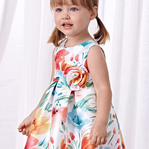 Abel & Lula Παιδικό Φόρεμα Μικάδο Σταμπωτό για Κορίτσι Μπλε 24-05022-006