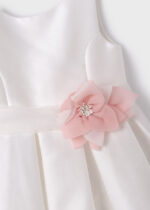 Abel & Lula Παιδικό Φόρεμα Μικάδο λουλούδια για Κορίτσι Κρεμ 24-05032-065 - Image 3