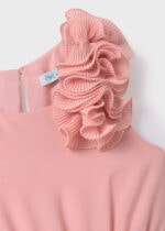 Abel & Lula Παιδικό Φόρεμα γαζα πλισε για Κορίτσι Ροζ  24-05041-022 - Image 3