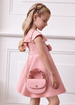 Abel & Lula Παιδικό Φόρεμα κρεπ φαρδυ για Κορίτσι Ροζ  24-05042-026 - Image 2