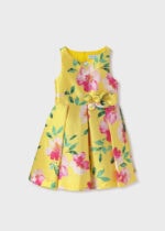 Abel & Lula Παιδικό Φόρεμα Μικάδο Σταμπωτό για Κορίτσι Κίτρινο  24-05057-004 - Image 4